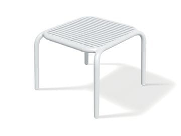 Prosperplast Odlagalna mizica BRENE 54,5 × 53,5 × 41,5 cm, bela, plastika
