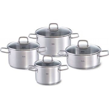 Fissler Komplet posode iz nerjavečega jekla - 4 kosi - Viseo -