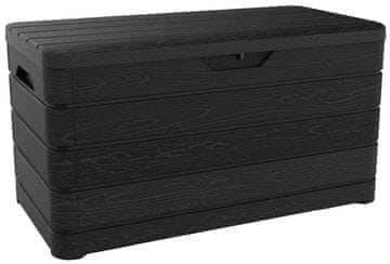 TOOMAX DOLOMITI 410 L Vrtna Plastična Shranjevalna Skatla - Grafitna