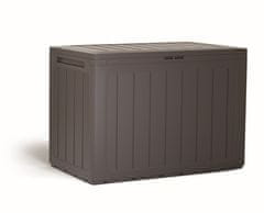 Prosperplast Vrtna shranjevalna škatla Prosperplast BOARDEBOX 190 l, rjava, 78×55×43,3 cm