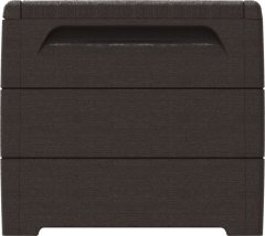 Duramax Duramax Durabox vrtna shranjevalna skrinja 416 l, rjava 129,5×70×62,5 cm