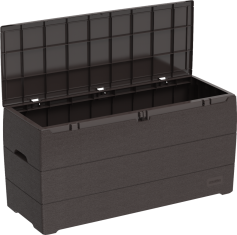 Duramax Duramax Durabox plastični vrtni shranjevalni zaboj 270 l, 117×45×56 cm, rjav