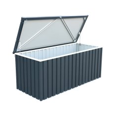 Duramax Kovinski vrtni zaboj za shranjevanje Duramax 770 l 174×72×73 cm, antracitni