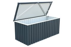 Duramax Kovinski vrtni zaboj za shranjevanje Duramax 770 l 174×72×73 cm, antracitni