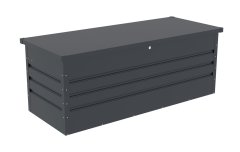 G21 G21 Denver kovinska vrtna shranjevalna skrinja 560 l, antracitna, zaklepna