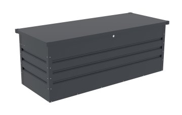 G21 G21 Denver kovinska vrtna shranjevalna skrinja 560 l, antracitna, zaklepna