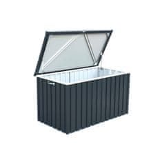 Duramax Duramax kovinski vrtni shranjevalni zaboj 585 l 134×72×73 cm antracit 71051