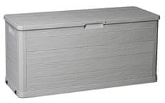 TOOMAX Eleganten svetlosiv plastični vrtni zaboji 280 L - WOODYS