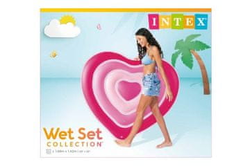 Intex Ležalnik za sončenje srce 168 cm