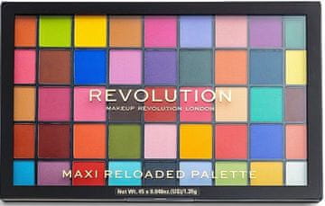 XX Revolution Maxi paleta 45 senčil Re-Loaded (Maxi Reloaded Palette Monster Mattes) 60,75 g