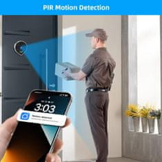 Secutek Digitalno WiFi kukalo za vrata SRT-PD7