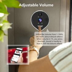 Secutek Digitalno WiFi kukalo za vrata SRT-PD7