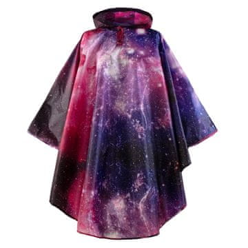 BAAGL Zunanji dežni plašč pončo Galaxy velikost. M (130 -150 cm)