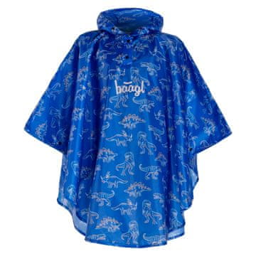 BAAGL Zunanji dežni plašč pončo Dino velikost. XS (90 -110 cm)