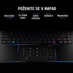 ASUS ROG Strix SCAR 18 G835LW-SA077W prenosnik, Ultra 9 275HX, 64GB, SSD2TB, RTX5080, W11H (90NR0LI1-M007B0)