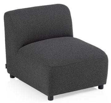 Kettler KETTLER OSEA zunanji fotelj z blazinami, aluminij, antracit 70×93×74 cm