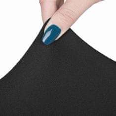 Elastični črni pregrinjalo za stol Springos Spandex
