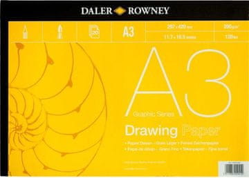 Daler Rowney Skicirka Graphic Series A3, 200 g, 20 listna