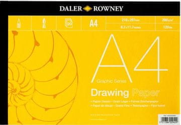 Daler Rowney Skicirka Graphic Series A4, 200 g, 20 listna