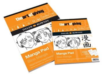 Daler Rowney Skicirka Manga A4 70g 50 listna