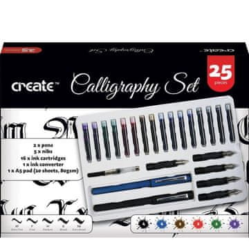 Rayher.	 Kaligrafski set Create – 25 delni