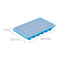 Northix Komplet Modelov za Ledenice s 4 Diamanti, Silikonski Kalupi