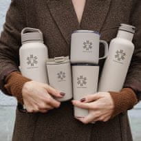 Snow monkey Termovka/flaška Go getter 0,6l mocca brown