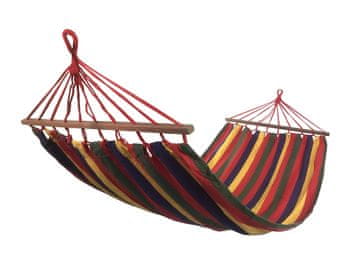 SEDCO SEDCO viseča mreža PolyCotton 200×90 cm, rdeča, nosilnost 120 kg