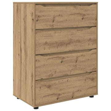 Vidaxl Omare za shranjevanje Umetni hrast 80 x 48 x 105 cm