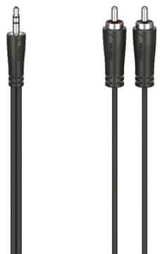 Hama Jack 3.5 - 2x činč kabel 5 m 205112