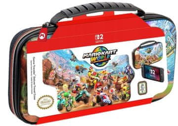 Nacon NACON Deluxe potovalna torbica Mario Kart World za Nintendo Switch 2 črne barve