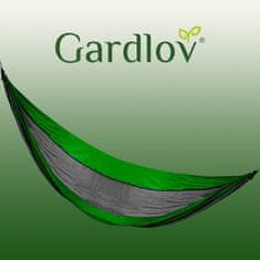 Gardlov Santiago Pro Turistična Viseča Mreža 260x140 cm - Zeleno-siva, Nosilnost 150kg