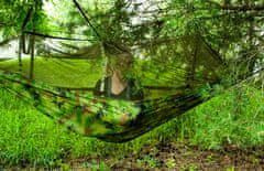 Gardlov Potovalna viseča mreža Santiago Army 260x140cm s protikomarnikom