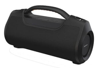 Hama Prenosni zvočnik Soundbarrel 2.0, črne barve