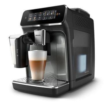 shumee PHILIPS EP3349/70 Series 3300 Espresso aparat 15 barov 1500 W črne in srebrne barve