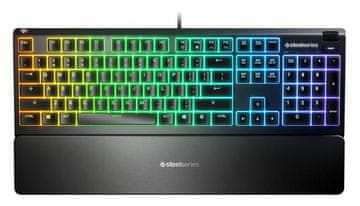 SteelSeries Tiha stikala za žična tipkovnica STEELSERIES Apex 3 RGB