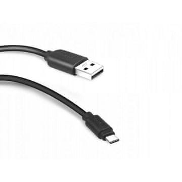 SBS SBS USB 2.0 - kabel tipa C 1,5 m črne barve