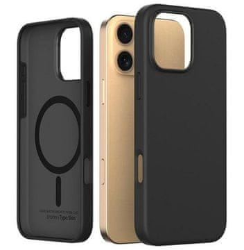 araree Ovitek Typo Skin M za iPhone 16 Pro Max črne barve