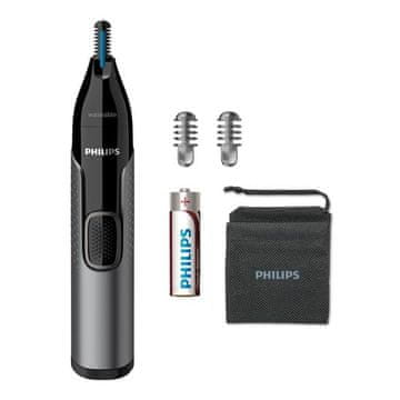 shumee PHILIPS Prirezovalnik za nosne dlake serije 3000 NT3650/16 Črna