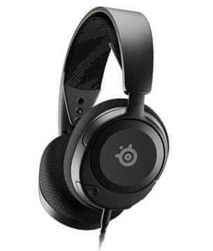 SteelSeries Slušalke STEELSERIES Arctis Nova 1 črne barve