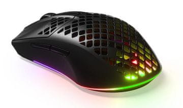 SteelSeries Brezžična miška STEELSERIES Aerox 3 Wireless 2022 Edition, črna (oniks)