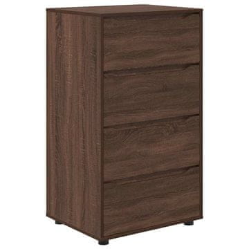 Vidaxl Omare za shranjevanje Rjav hrast 60 x 48 x 105 cm