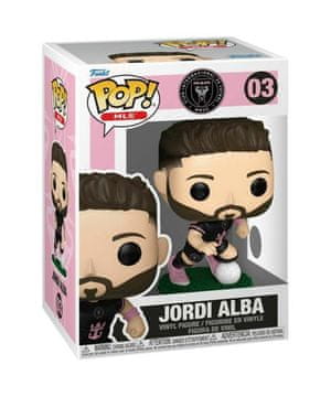 Funko Pop mls figura: Inter Miami - 03 Jordi Alba (v gosteh) Večbarvna