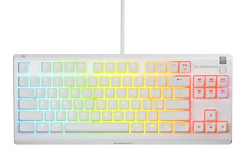 SteelSeries Tipkovnica STEELSERIES Apex 3 TKL, bela