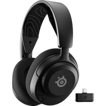 SteelSeries Brezžične slušalke STEELSERIES Arctis Nova 5 črne barve