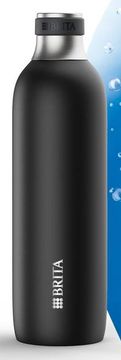 Brita Steklenica za gazirano vodo BRITA sodaTRIO 0,65 l črne barve