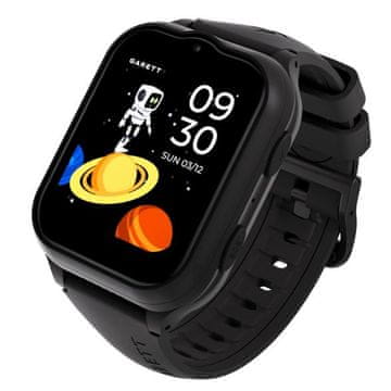 Garett Pametna ura Kids eSIM 4G črne barve