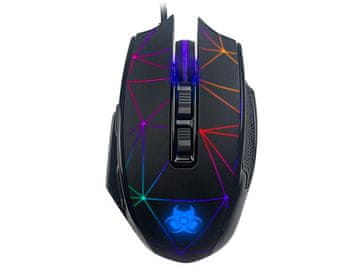 Tracer Žična miška TRACER GameZone Space črne barve
