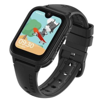 Garett Pametna ura GARETT Kids Vibe 4G črne barve