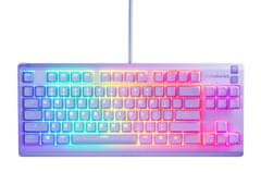 SteelSeries Tipkovnica STEELSERIES Apex 3 TKL vijolična